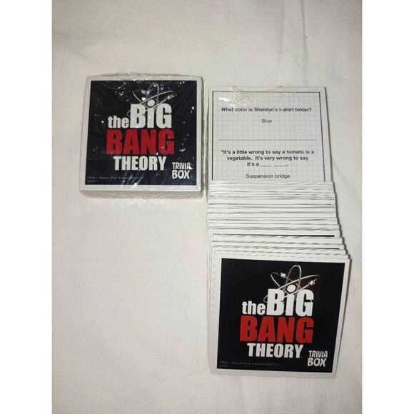 Trivia Box The Big Bang Theory Card Game - Picture 1 of 4